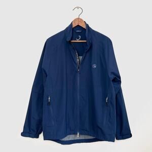 Zero Restriction Men’s Navy Golf Jacket Small – Removable Sleeves